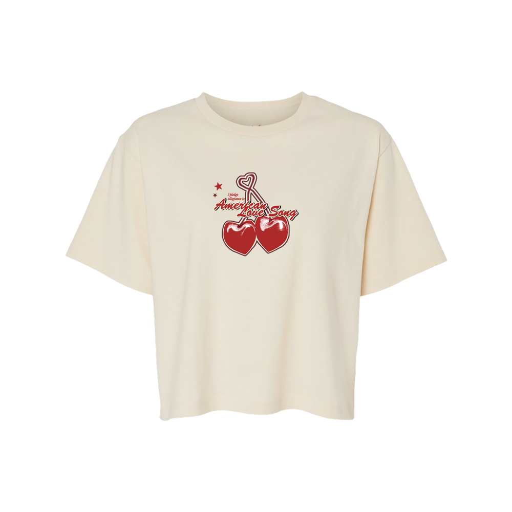Chrome Hearts Crop Tee (Cream) – Momo