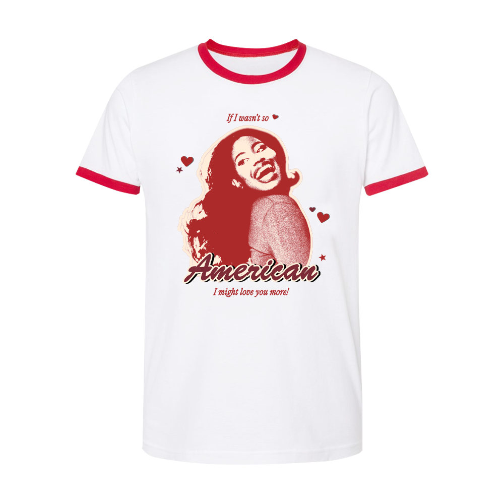 Love You More Ringer Tee
