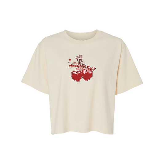 Chrome Hearts Crop Tee (Cream)