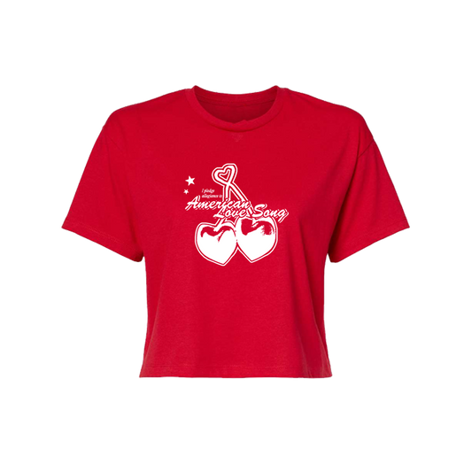 Chrome Hearts Crop Tee (Red)
