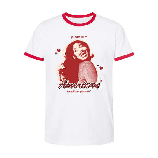 Love You More Ringer Tee